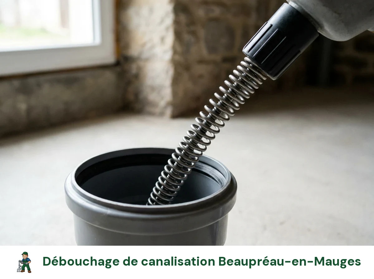 Débouchage de canalisation à Beaupréau-en-Mauges