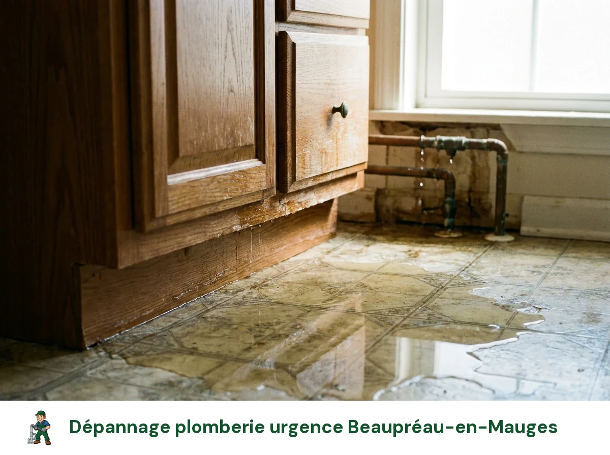 Dépannage plomberie urgence à Beaupréau-en-Mauges