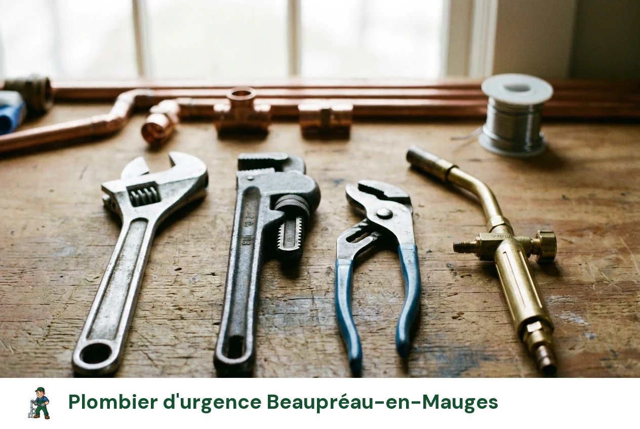 Plombier d'urgence à Beaupréau-en-Mauges