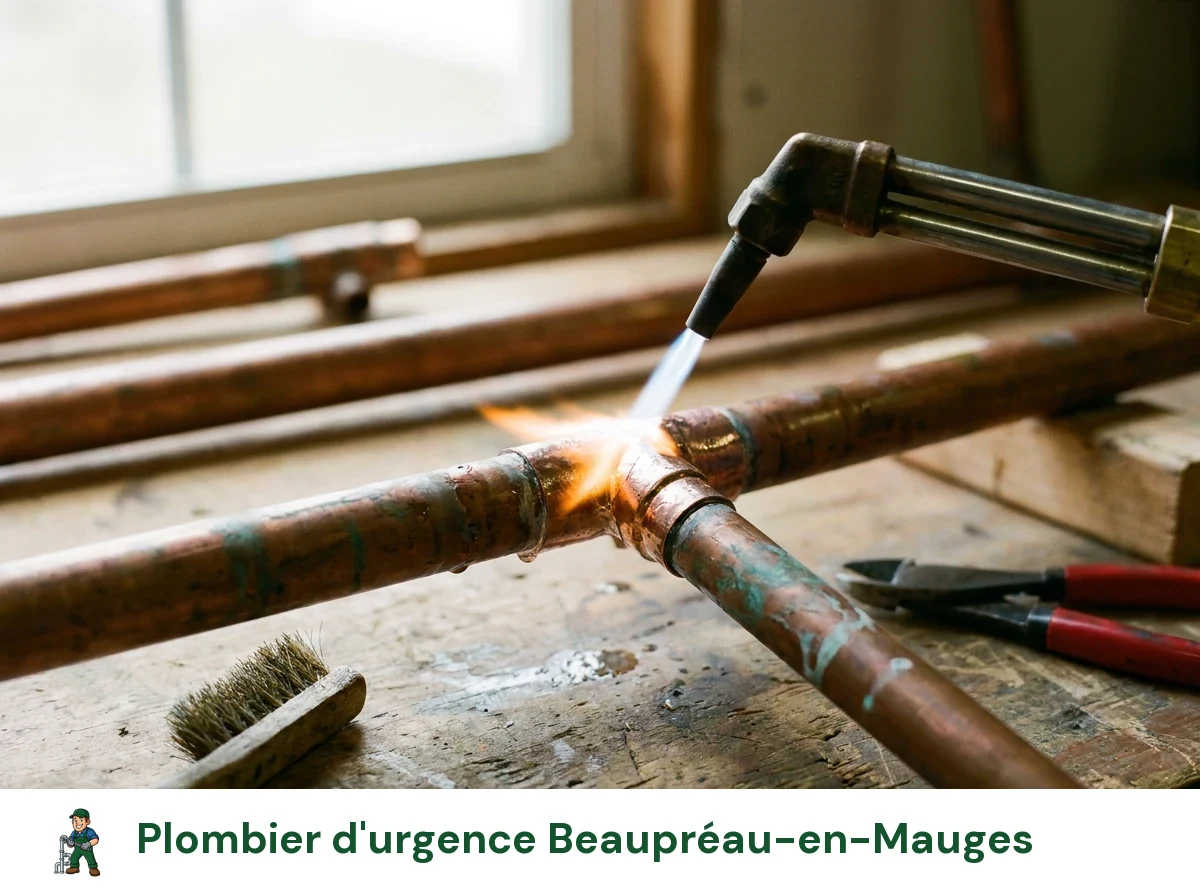 Plombier d'urgence à Beaupréau-en-Mauges