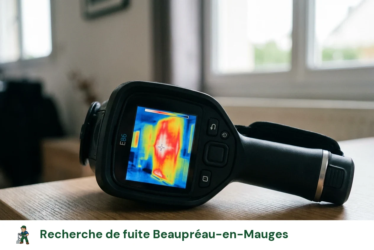 Recherche de fuite à Beaupréau-en-Mauges