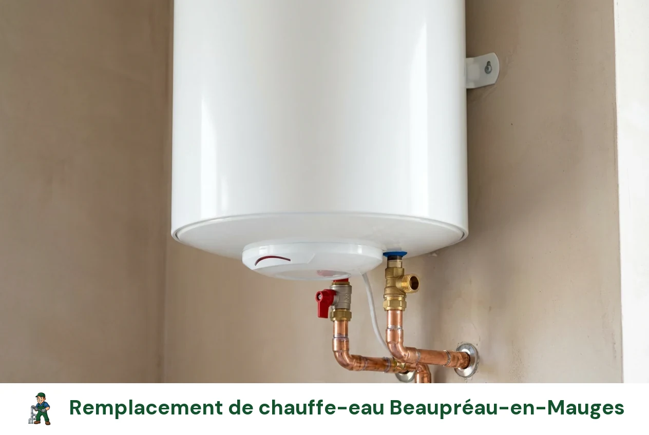Remplacement de chauffe-eau à Beaupréau-en-Mauges