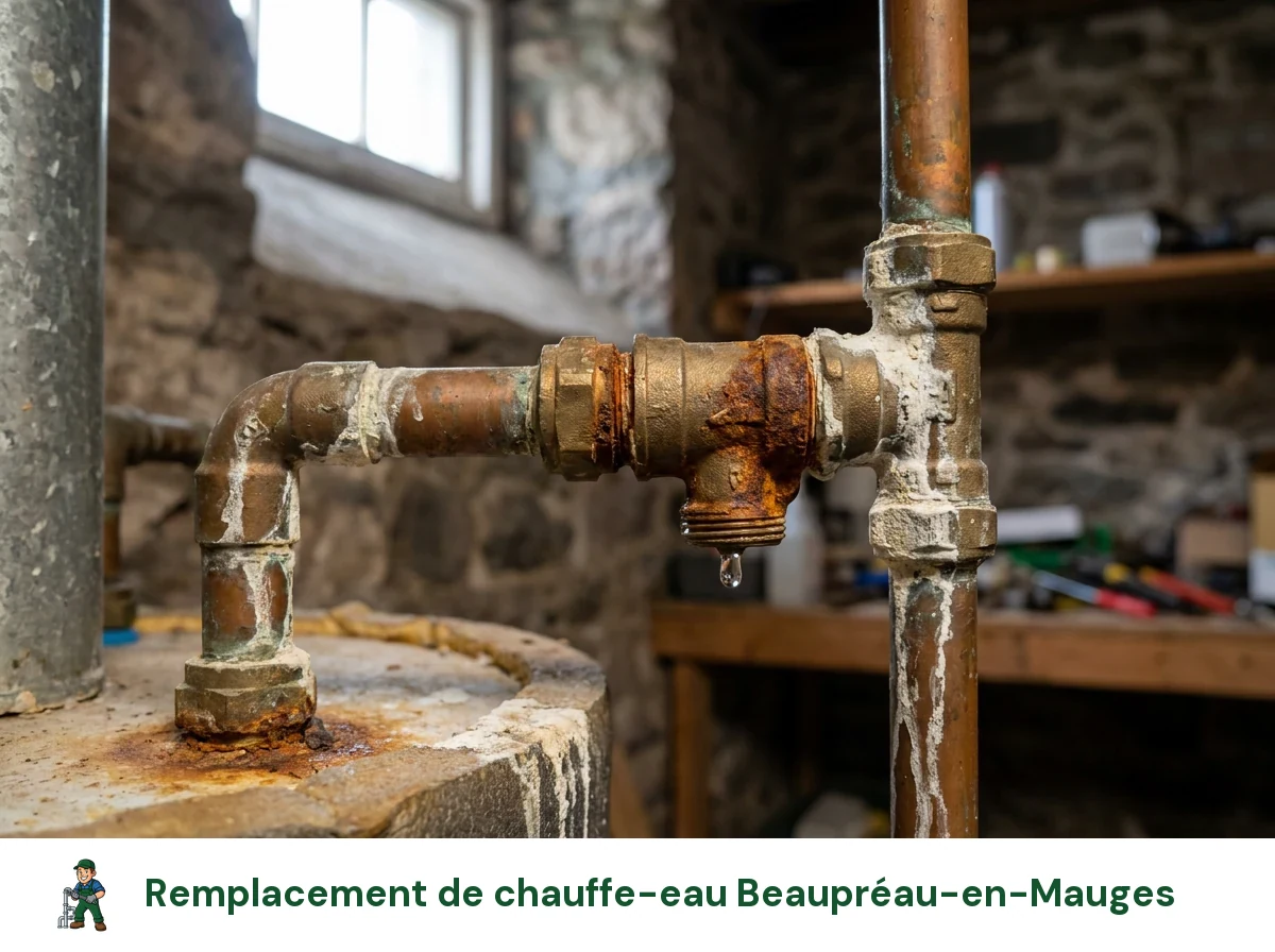 Remplacement de chauffe-eau à Beaupréau-en-Mauges