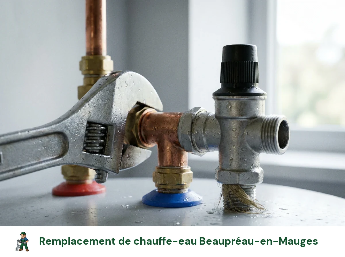 Remplacement de chauffe-eau à Beaupréau-en-Mauges