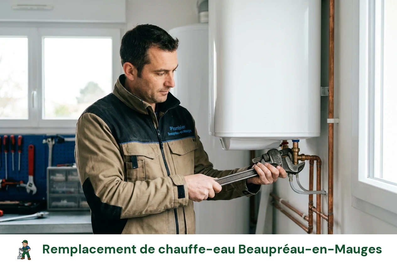 Remplacement de chauffe-eau à Beaupréau-en-Mauges