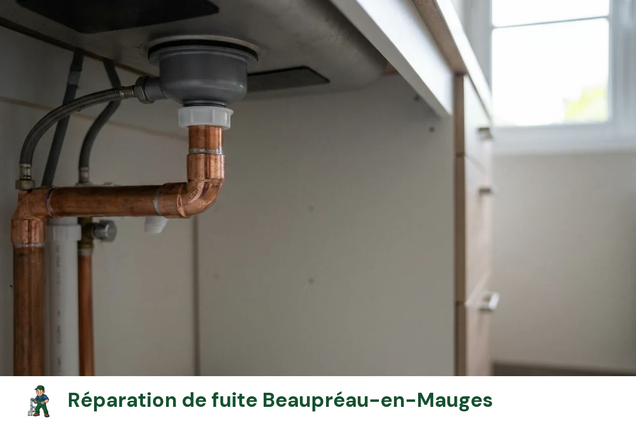 Réparation de fuite à Beaupréau-en-Mauges