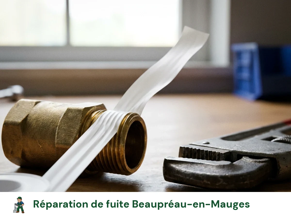 Réparation de fuite à Beaupréau-en-Mauges